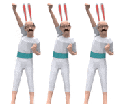 山口 タカ的gif的gif-発見！小さいおじさん 3D