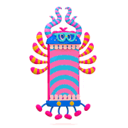 山口 タカ的gif的gif-Stripes Monster