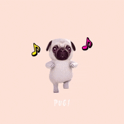 山口 タカ的gif的gif-パグといっしょ