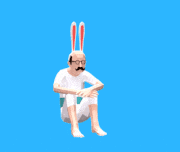 山口 タカ的gif的gif-小さいおじさん3D