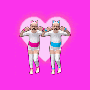山口 タカ的gif的gif-小さいおじさん3D