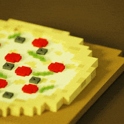 権田支配人的gif的gif-ピザ