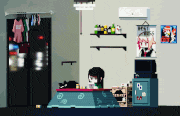 権田支配人的gif的gif-VA-11 HALL-A ヴァルハラ「Jill's Room」