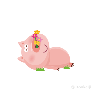 イトウケイジ的gif的gif-8/7は花の日＆鼻の日
