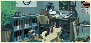 モトクロス斉藤的gif的gif-部屋と散歩に行きたい犬