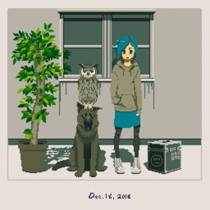 モトクロス斉藤的gif的gif-記念撮影