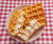 yoshing_BT的gif的gif-GIFood3D ゆれるワッフル