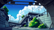 setamo的gif的gif-ハイウェイ