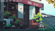 setamo的gif的gif-朝の喫茶店