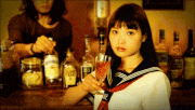 静ラーガール / ジフってあそぼ的gif的gif-【静ラーガール】三橋栄香