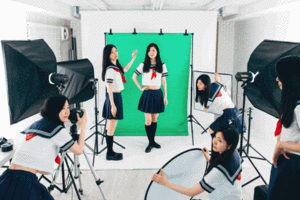 静ラーガール / ジフってあそぼ的gif的gif-【静ラーガール】よしのり
