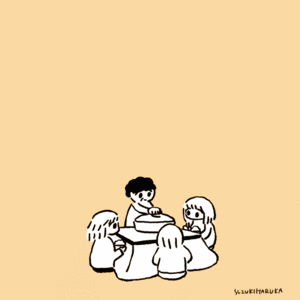 スズキハルカ的gif的gif-湯気