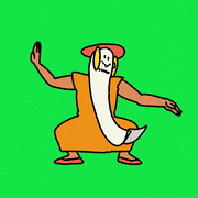uwabami的gif的gif-族長ダンス