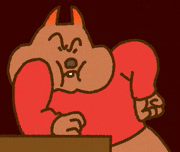 uwabami的gif的gif-もう！許せん！！！