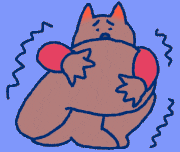 uwabami的gif的gif-寒すぎ！！