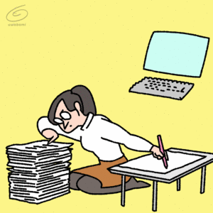 uwabami的gif的gif-hard work