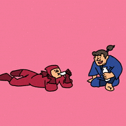 uwabami的gif的gif-無限ドリンキング