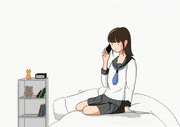しおひがり的gif的gif-泣いてもいいんだよだなんて、あなたのせいで泣いているんだけど
