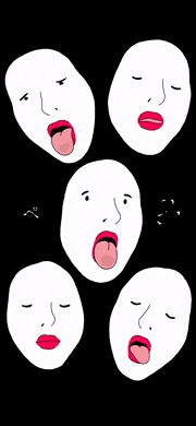 SAWAKO KABUKI的gif的gif-ぺろ