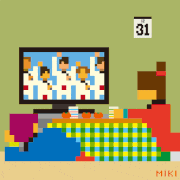 MIKI tgtg的gif的gif-New Year's Eve