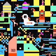 ailadi的gif的gif-POOL PARTY