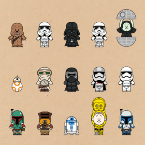 OONOTARO的gif的gif-I LOVE STARWARS