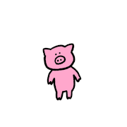 OONOTARO的gif的gif-横顔だけイケメンなブタ