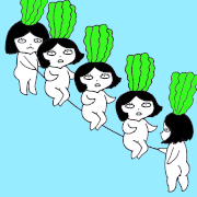 Naoko Maeda的gif的gif-なわとび