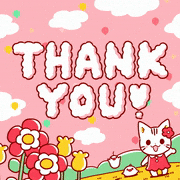 成島 真衣的gif的gif-thank you message