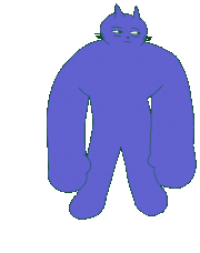 Mekamee的gif的gif-筋トレ猫
