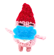 Mochimochi Land的gif的gif-Naked Hello Gnome