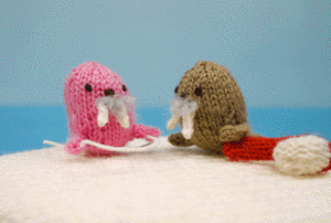 Mochimochi Land的gif的gif-Fresh Walrus Breath