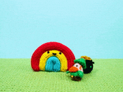 Mochimochi Land的gif的gif-Leaping Leprechaun