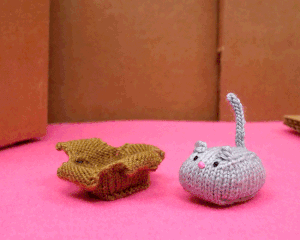 Mochimochi Land的gif的gif-Cozy Squozy Box Cat