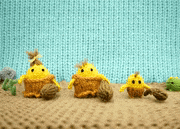 Mochimochi Land的gif的gif-Caveman Family Meeting