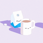 Miguel E.的gif的gif-Milk on coffee