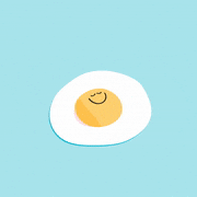 Miguel E.的gif的gif-Fried egg.