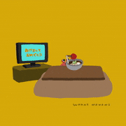 wakai manami的gif的gif-時間を気にせず年越し蕎麦を食べるカニのgif