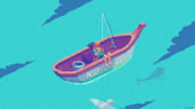 kirokaze的gif的gif-Fishing