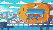 kirokaze的gif的gif-Food stand