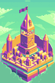 kirokaze的gif的gif-Orange Tower