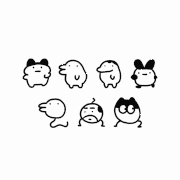 STUDY優作的gif的gif-たまごっち