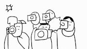 STUDY優作的gif的gif-撮影する人