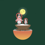 Wuxi Wang的gif的gif-Moon Festival