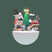 Wuxi Wang的gif的gif-メリークリスマス