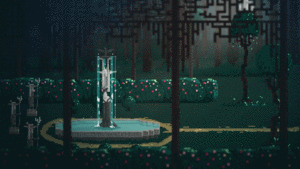 Dušan Čežek的gif的gif-Elf fountain
