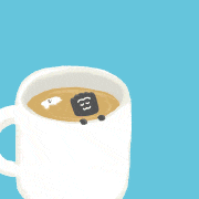 いずみだ ひろこ的gif的gif-ミルクティー