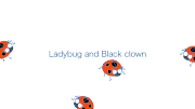 カルロス・ニコラウシュキー的gif的gif-Ladybug and Black clown