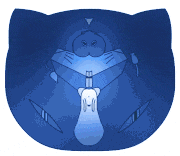 oritoor的gif的gif-Cosmic Cat