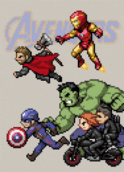 M.Nishimura的gif的gif-Avengers!+α